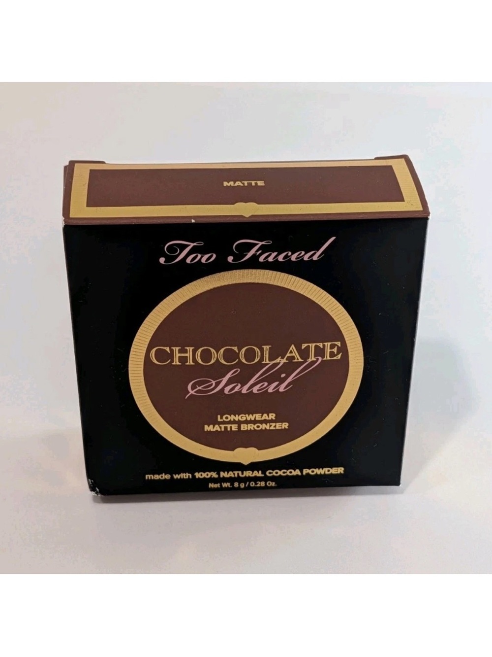 TOO FACED Chocolate Soleil Long Wear Matte Bronzer - New in Box - Picture 2 of 5